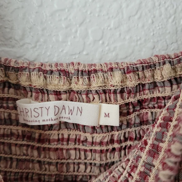 Christy Dawn Katrina in ruby plaid, medium - Picture 10 of 12